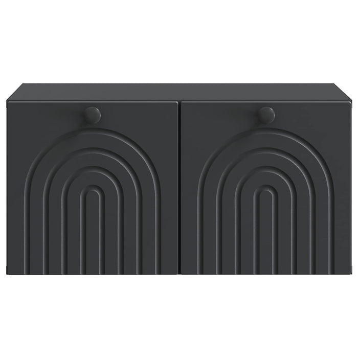 Oglindă TV montată pe perete Pe perete Negru 59,5 x 41 x 30 cm - WALTI WALTI