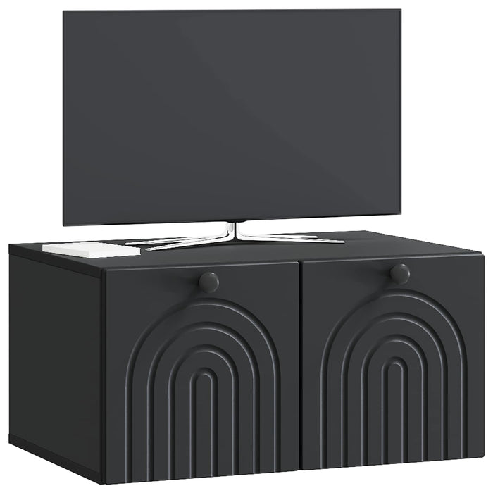 Oglindă TV montată pe perete Pe perete Negru 59,5 x 41 x 30 cm - WALTI WALTI