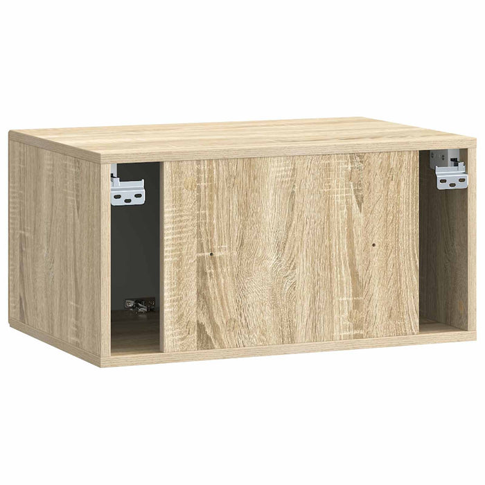 Oglindă TV montată pe perete Stejar Sonoma 59,5 x 41 x 30 cm - WALTI WALTI