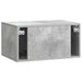 Oglindă TV montată pe perete Gri Beton 59,5 x 41 x 30 cm - WALTI WALTI