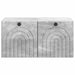 Oglindă TV montată pe perete Gri Beton 59,5 x 41 x 30 cm - WALTI WALTI