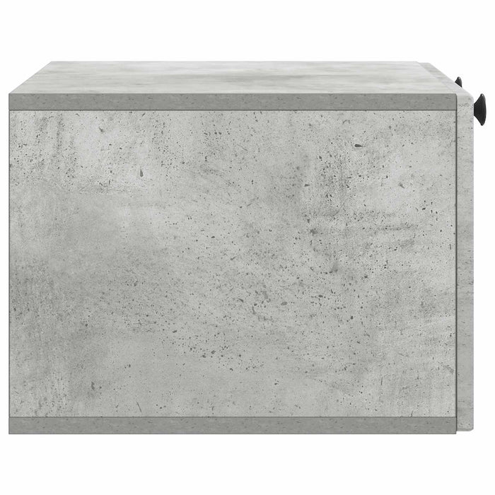 Oglindă TV montată pe perete Gri Beton 59,5 x 41 x 30 cm - WALTI WALTI