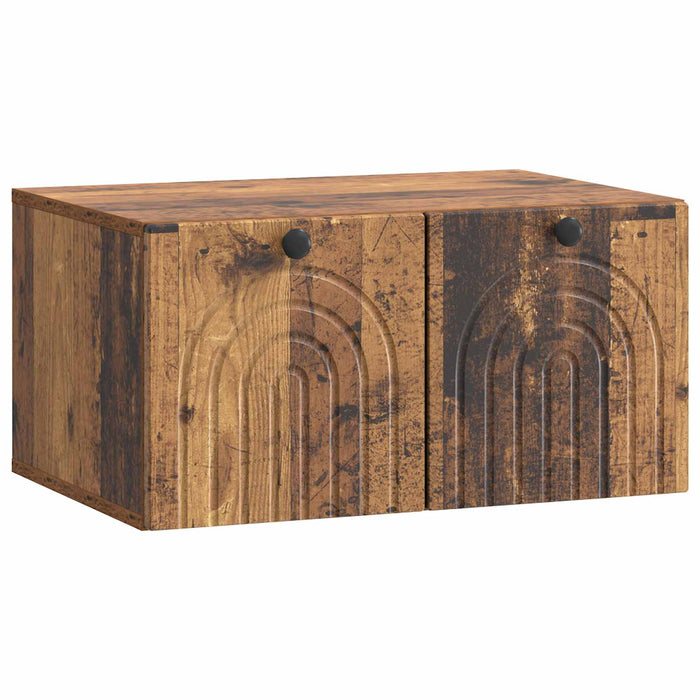 Oglindă TV montată pe perete Lemn vechi 59,5 x 41 x 30 cm - WALTI WALTI