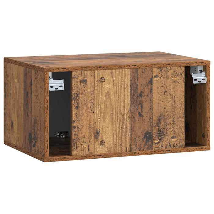 Oglindă TV montată pe perete Lemn vechi 59,5 x 41 x 30 cm - WALTI WALTI