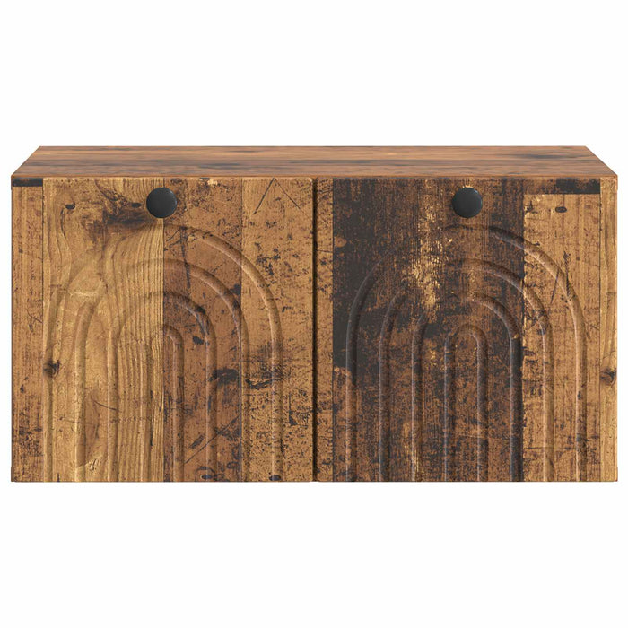 Oglindă TV montată pe perete Lemn vechi 59,5 x 41 x 30 cm - WALTI WALTI