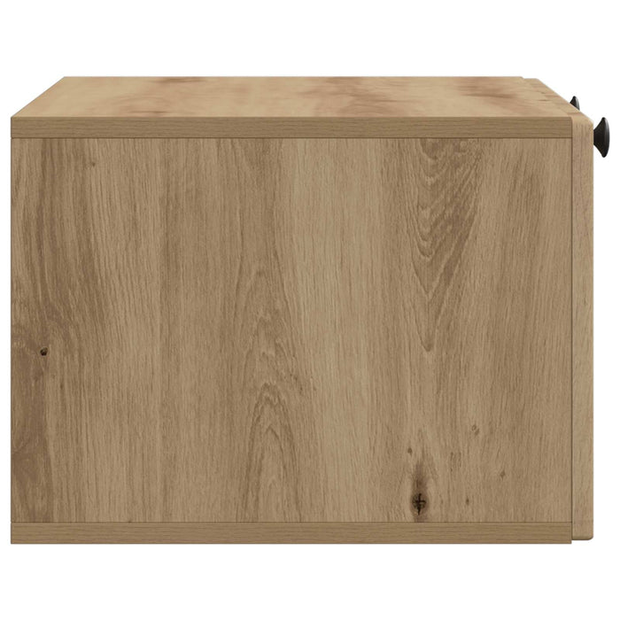 Oglindă TV montată pe perete Stejar Artizanal 59,5 x 41 x 30 cm - WALTI WALTI