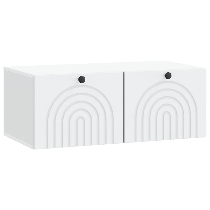 Oglindă TV montată pe perete Pe perete Alb 78,5 x 41 x 30 cm - WALTI WALTI