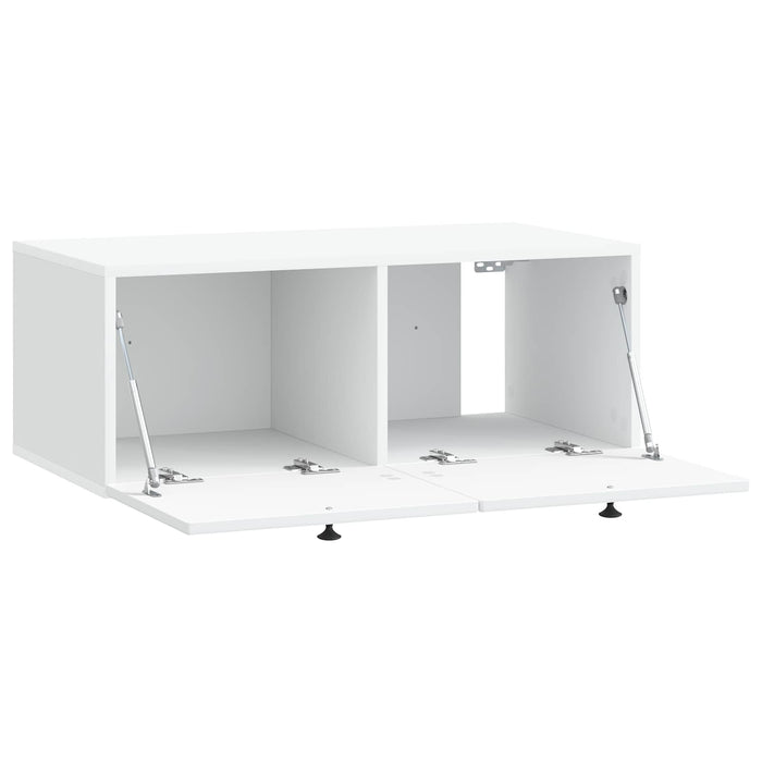 Oglindă TV montată pe perete Pe perete Alb 78,5 x 41 x 30 cm - WALTI WALTI
