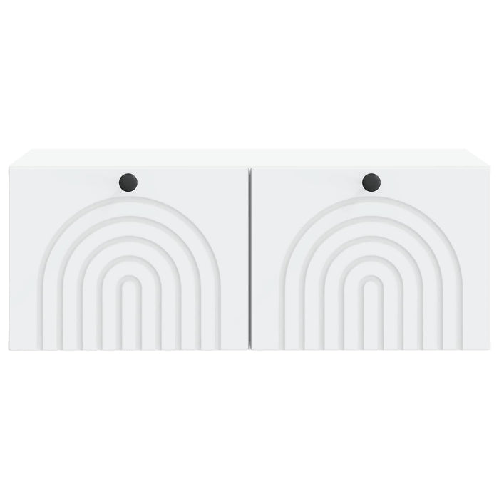 Oglindă TV montată pe perete Pe perete Alb 78,5 x 41 x 30 cm - WALTI WALTI