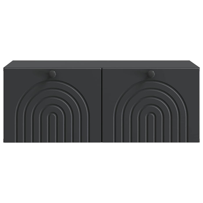Oglindă TV montată pe perete Pe perete Negru 78,5 x 41 x 30 cm - WALTI WALTI