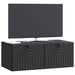 Oglindă TV montată pe perete Pe perete Negru 78,5 x 41 x 30 cm - WALTI WALTI