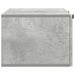 Oglindă TV montată pe perete Gri Beton 78,5 x 41 x 30 cm - WALTI WALTI