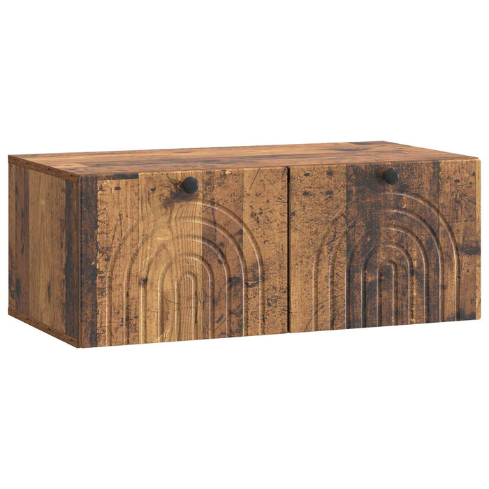 Oglindă TV montată pe perete Lemn vechi 78,5 x 41 x 30 cm - WALTI WALTI