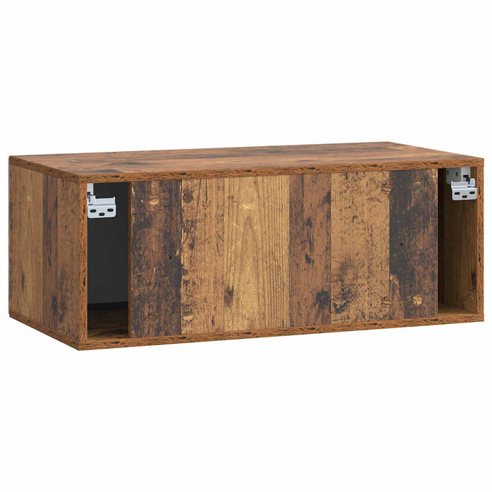 Oglindă TV montată pe perete Lemn vechi 78,5 x 41 x 30 cm - WALTI WALTI