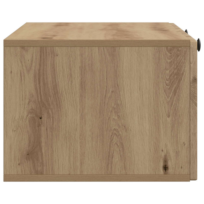 Oglindă TV montată pe perete Stejar Artizanal 78,5 x 41 x 30 cm - WALTI WALTI