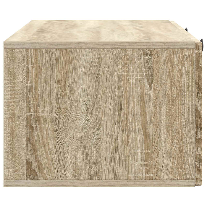 Oglindă TV montată pe perete Stejar Sonoma 98 x 41 x 30 cm - WALTI WALTI