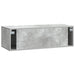 Oglindă TV montată pe perete Gri Beton 99 x 41 x 30 cm - WALTI WALTI