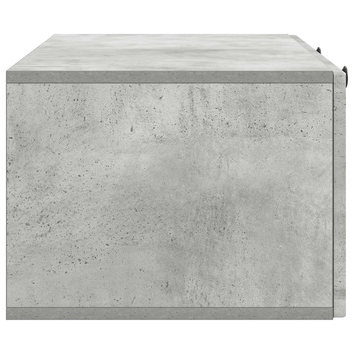 Oglindă TV montată pe perete Gri Beton 99 x 41 x 30 cm - WALTI WALTI