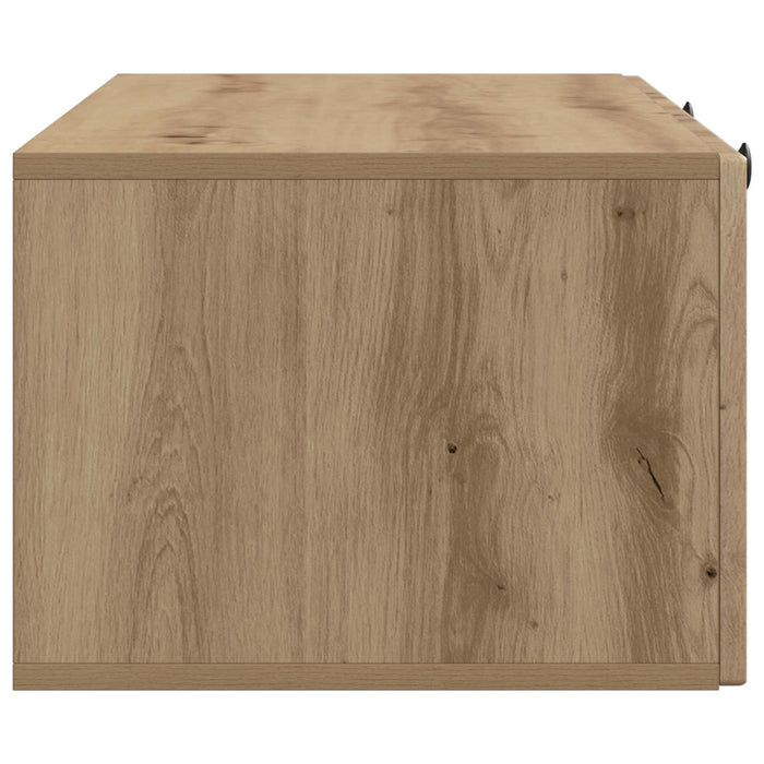 Oglindă TV montată pe perete Stejar Artizanal 99 x 41 x 30 cm - WALTI WALTI