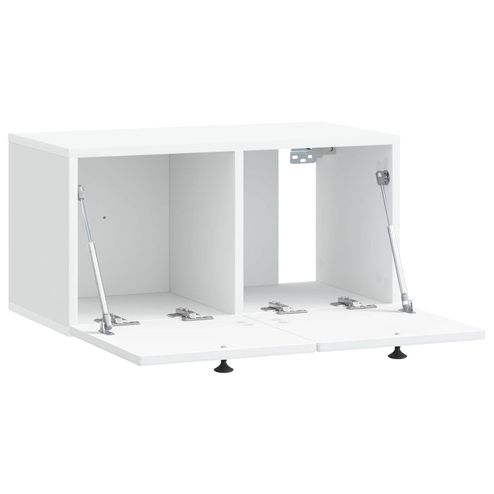Oglindă TV montată pe perete Pe perete Alb 59,5 x 31 x 30 cm - WALTI WALTI