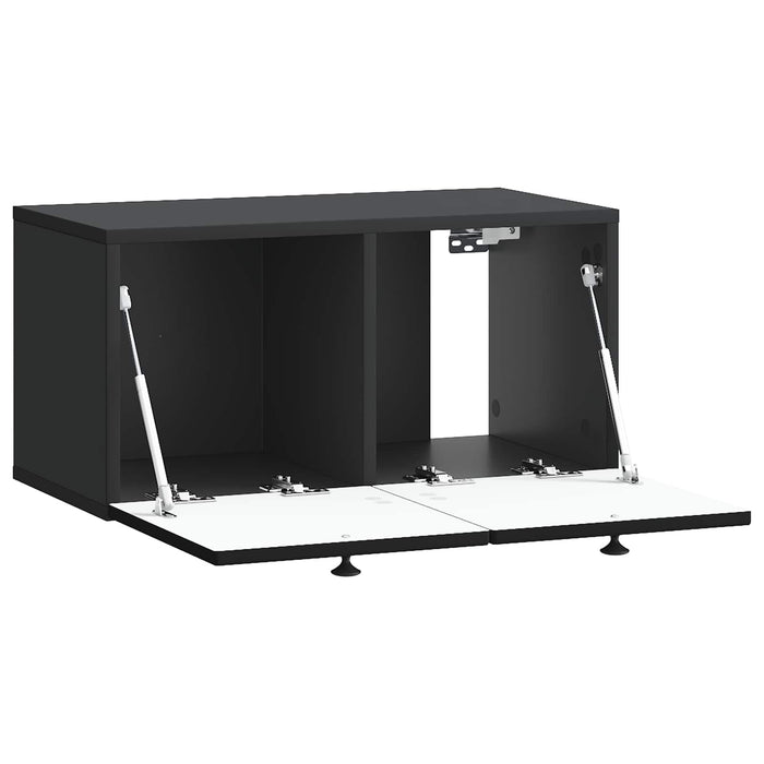 Oglindă TV montată pe perete Pe perete Negru 59,5 x 31 x 30 cm - WALTI WALTI