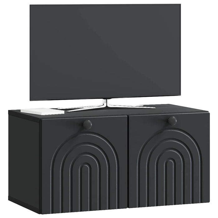 Oglindă TV montată pe perete Pe perete Negru 59,5 x 31 x 30 cm - WALTI WALTI