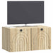 Oglindă TV montată pe perete Stejar Sonoma 59,5 x 31 x 30 cm - WALTI WALTI