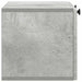 Oglindă TV montată pe perete Gri Beton 59,5 x 31 x 30 cm - WALTI WALTI