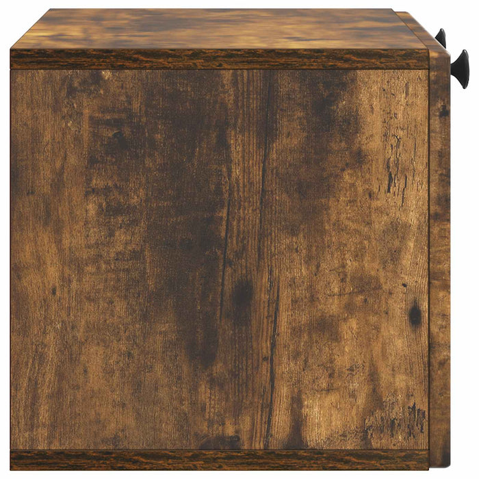 Oglindă TV montată pe perete Stejar fumuriu 59,5 x 31 x 30 cm - WALTI WALTI