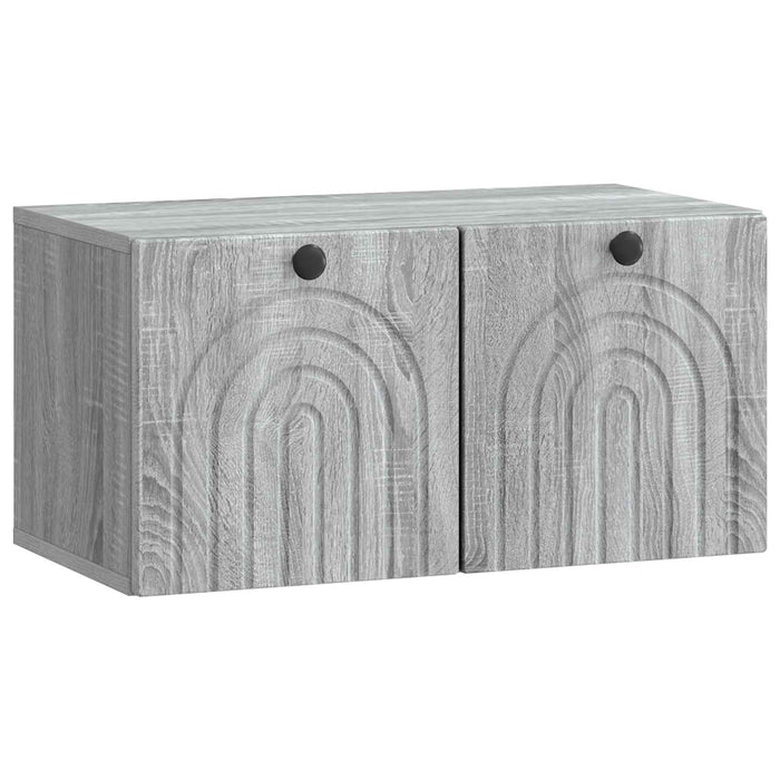 Oglindă TV montată pe perete Sonoma gri 59,5 x 31 x 30 cm - WALTI WALTI
