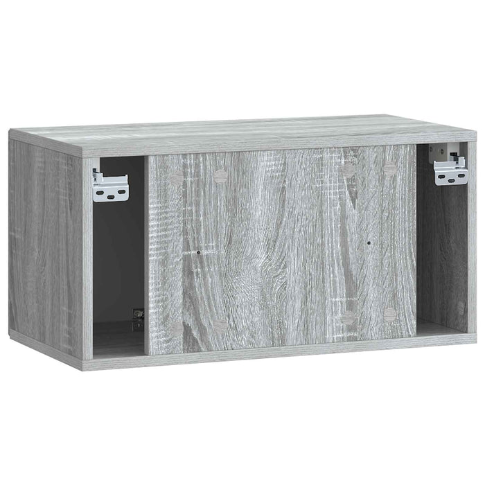 Oglindă TV montată pe perete Sonoma gri 59,5 x 31 x 30 cm - WALTI WALTI