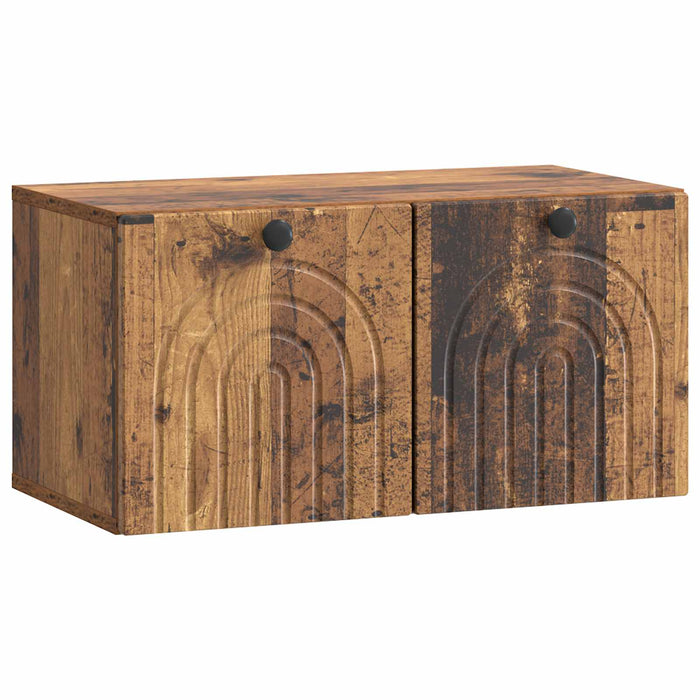 Oglindă TV montată pe perete Lemn vechi 59,5 x 31 x 30 cm - WALTI WALTI