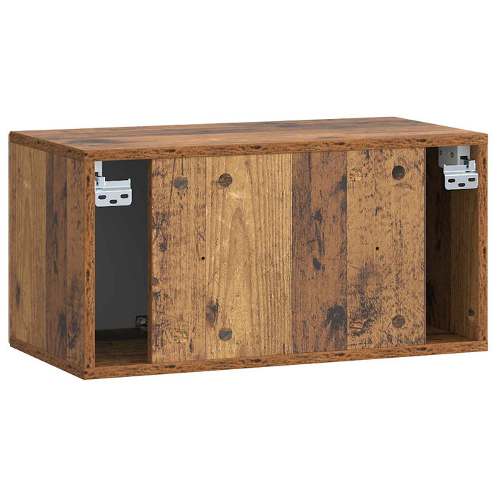 Oglindă TV montată pe perete Lemn vechi 59,5 x 31 x 30 cm - WALTI WALTI