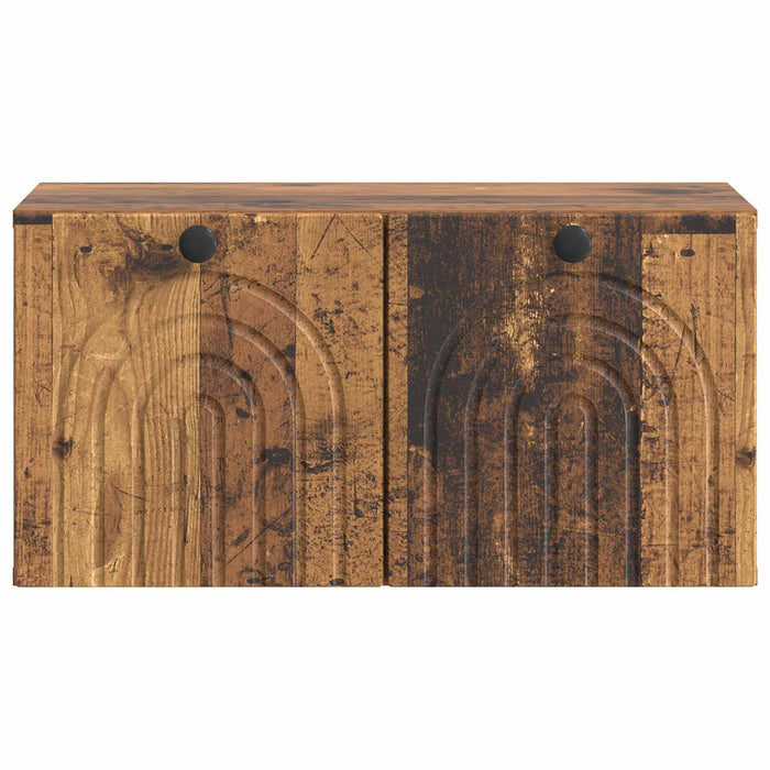 Oglindă TV montată pe perete Lemn vechi 59,5 x 31 x 30 cm - WALTI WALTI