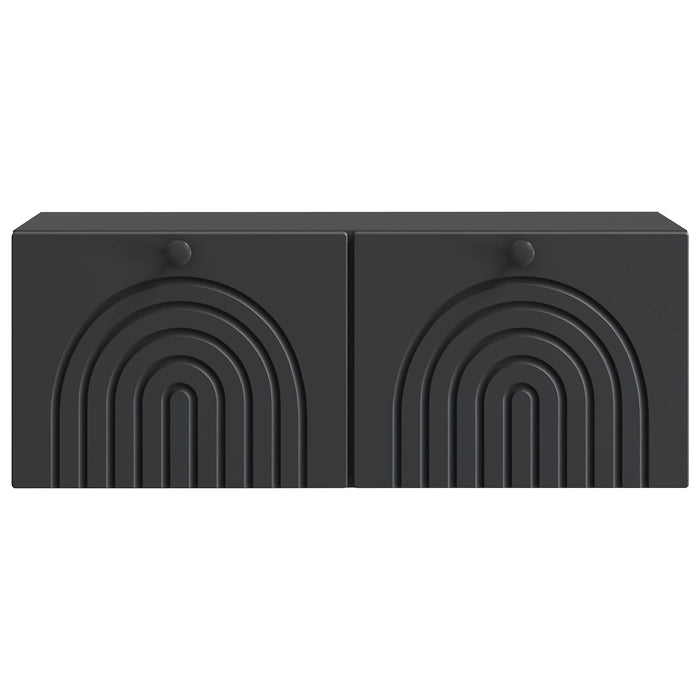 Oglindă TV montată pe perete Pe perete Negru 78,5 x 31 x 30 cm - WALTI WALTI