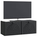 Oglindă TV montată pe perete Pe perete Negru 78,5 x 31 x 30 cm - WALTI WALTI