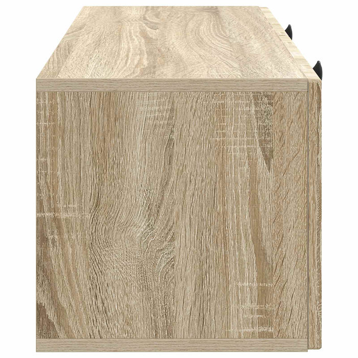 Oglindă TV montată pe perete Stejar Sonoma 78,5 x 31 x 30 cm - WALTI WALTI