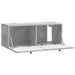 Oglindă TV montată pe perete Gri Beton 78,5 x 31 x 30 cm - WALTI WALTI