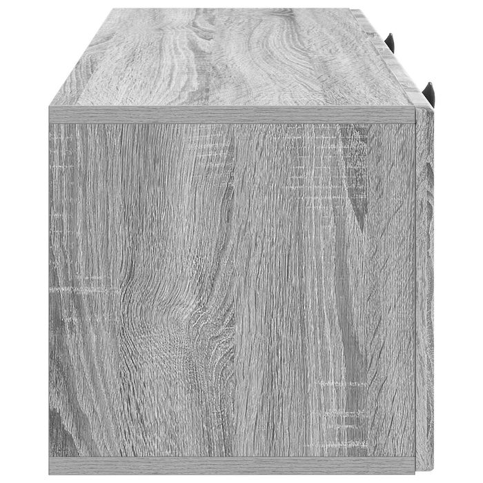 Oglindă TV montată pe perete Sonoma gri 78,5 x 31 x 30 cm - WALTI WALTI