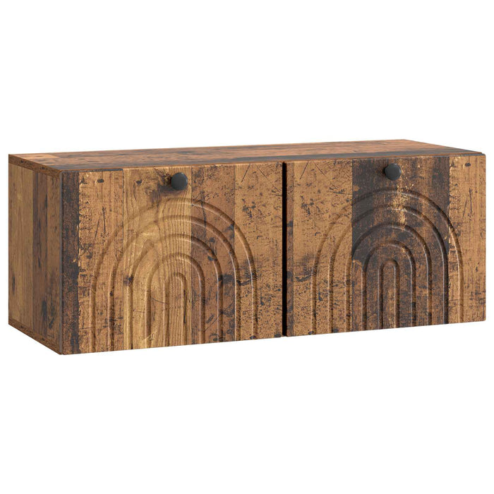 Oglindă TV montată pe perete Lemn vechi 78,5 x 31 x 30 cm - WALTI WALTI