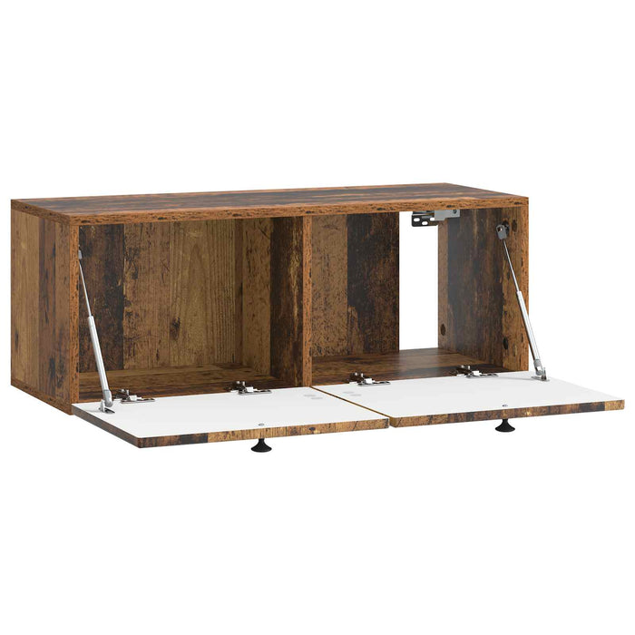 Oglindă TV montată pe perete Lemn vechi 78,5 x 31 x 30 cm - WALTI WALTI