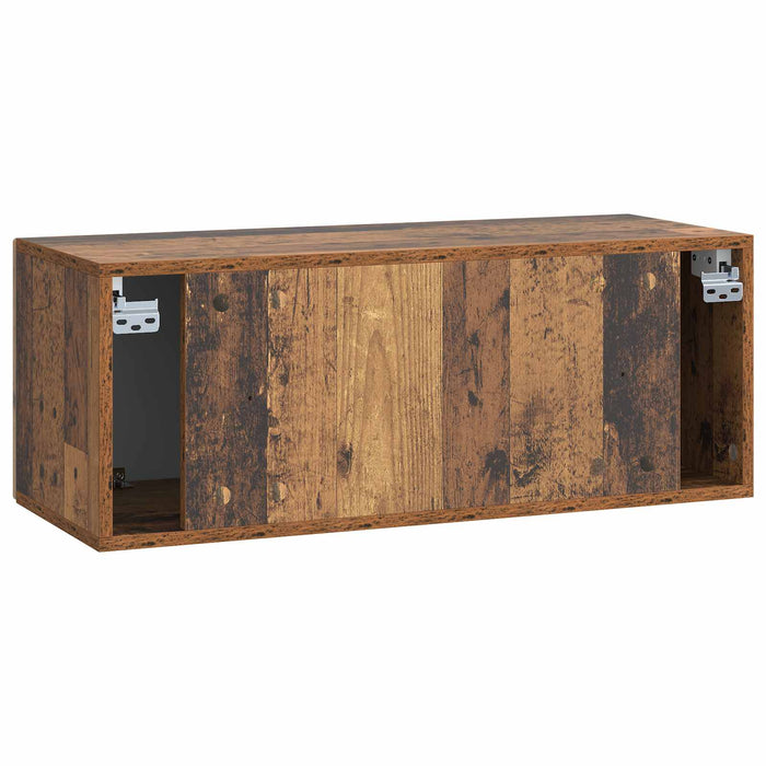 Oglindă TV montată pe perete Lemn vechi 78,5 x 31 x 30 cm - WALTI WALTI