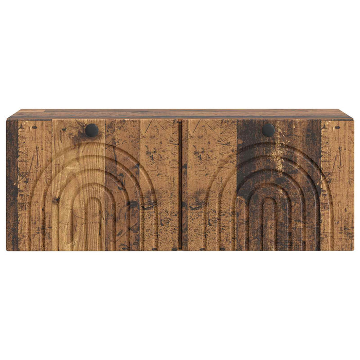 Oglindă TV montată pe perete Lemn vechi 78,5 x 31 x 30 cm - WALTI WALTI