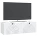 Oglindă TV montată pe perete Alb 98 x 31 x 30 cm Lemn prelucrat - WALTI WALTI