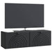 Oglindă TV montată pe perete Pe perete Negru 98 x 31 x 30 cm - WALTI WALTI