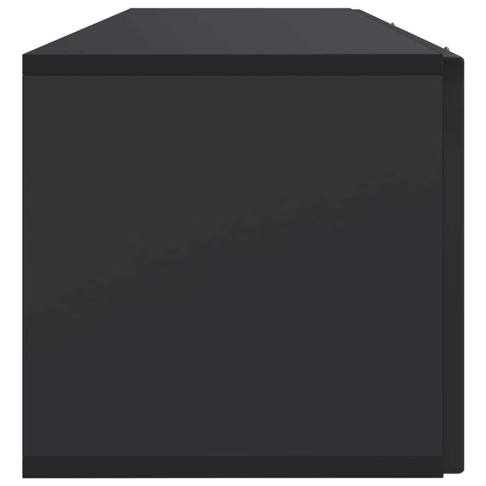 Oglindă TV montată pe perete Pe perete Negru 98 x 31 x 30 cm - WALTI WALTI