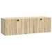 Oglindă TV montată pe perete Stejar Sonoma 98 x 31 x 30 cm - WALTI WALTI
