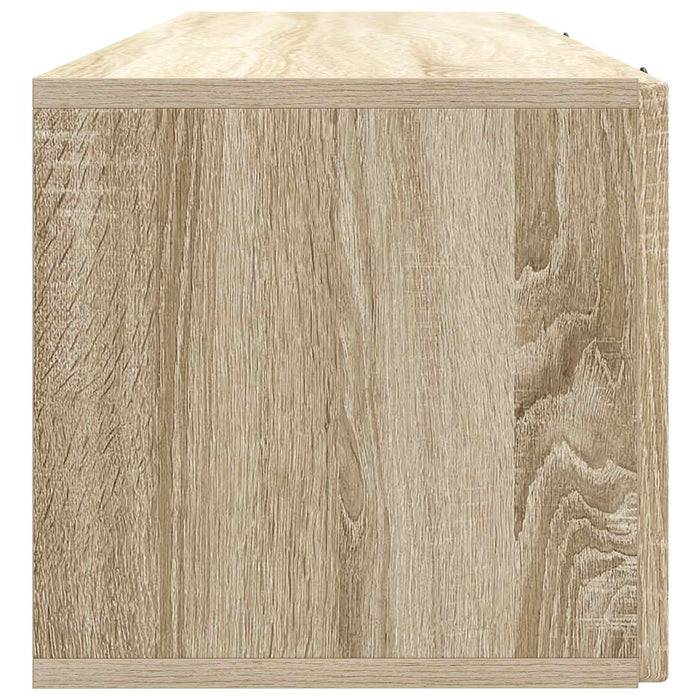 Oglindă TV montată pe perete Stejar Sonoma 98 x 31 x 30 cm - WALTI WALTI