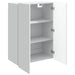 Dulap montat pe perete Alb 66 x 34,5 x 92 cm Lemn prelucrat - WALTI WALTI