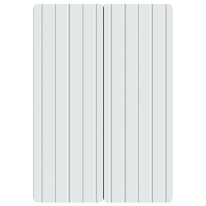 Dulap montat pe perete Alb 66 x 34,5 x 92 cm Lemn prelucrat - WALTI WALTI